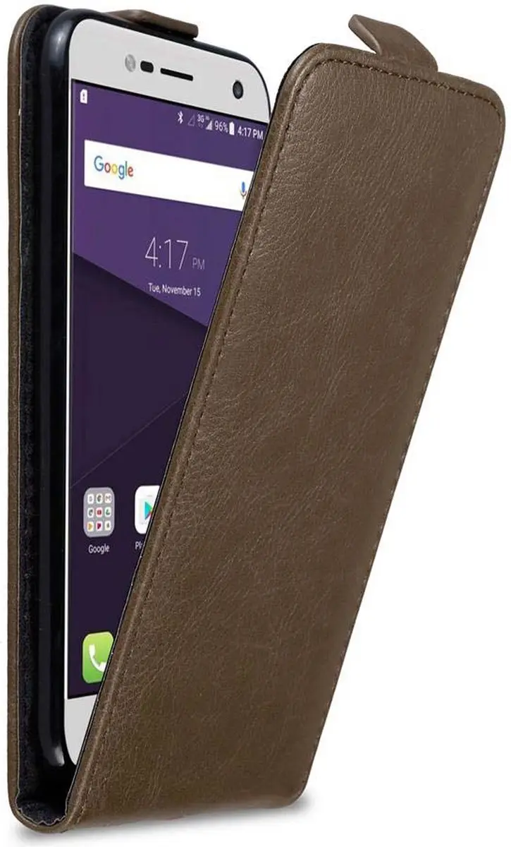 Cadorabo Hoesje geschikt voor ZTE Blade V8 MINI in KOFFIE BRUIN