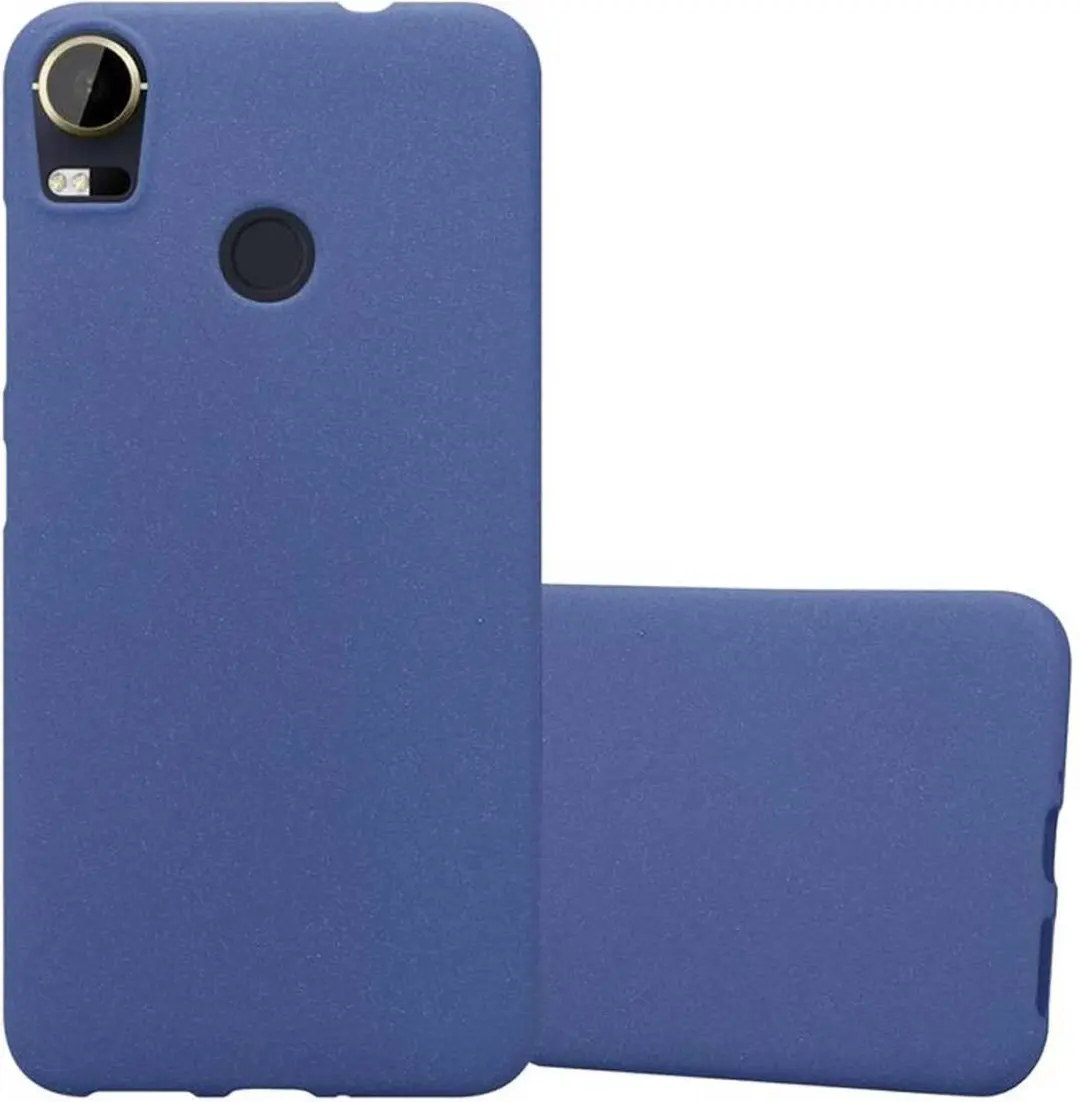 Cadorabo Hoesje geschikt voor HTC Desire 10 PRO in FROST DONKER BLAUW