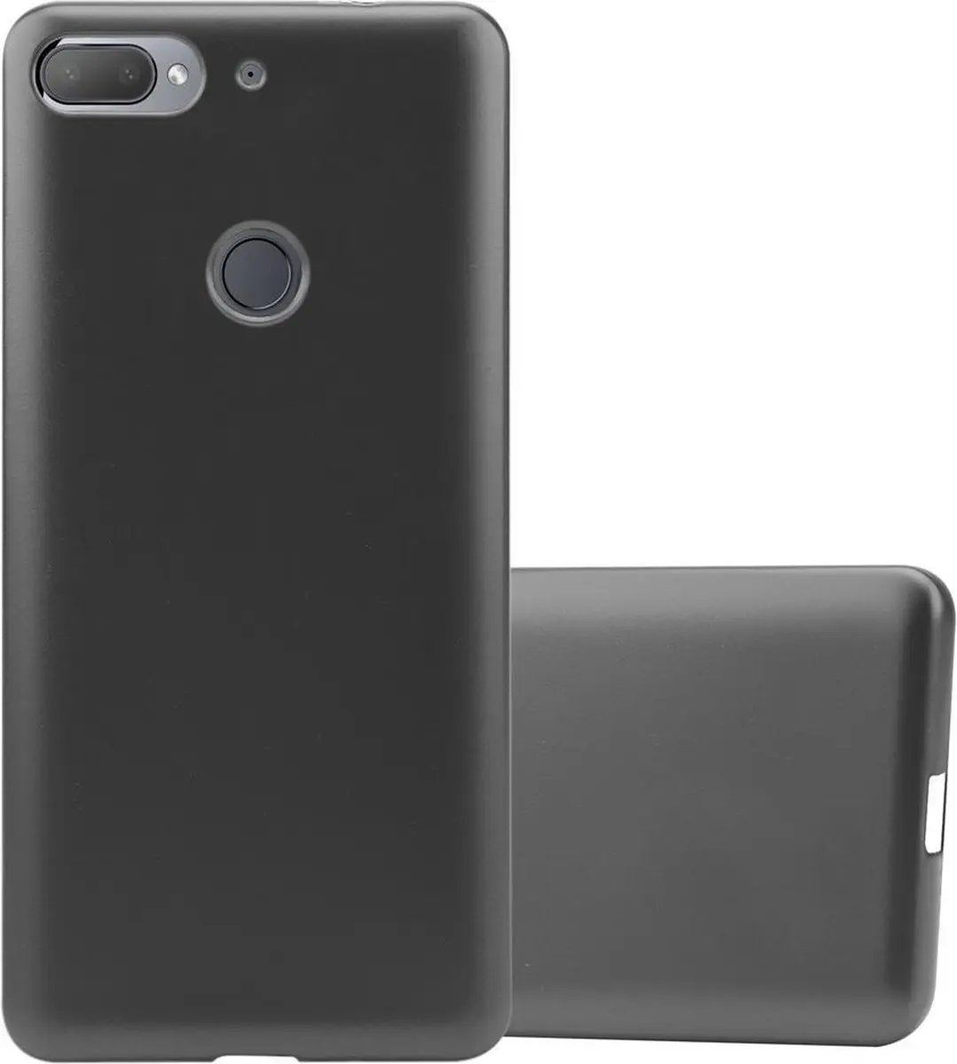 Cadorabo Hoesje geschikt voor HTC Desire 12 PLUS in METALLIC GRIJS