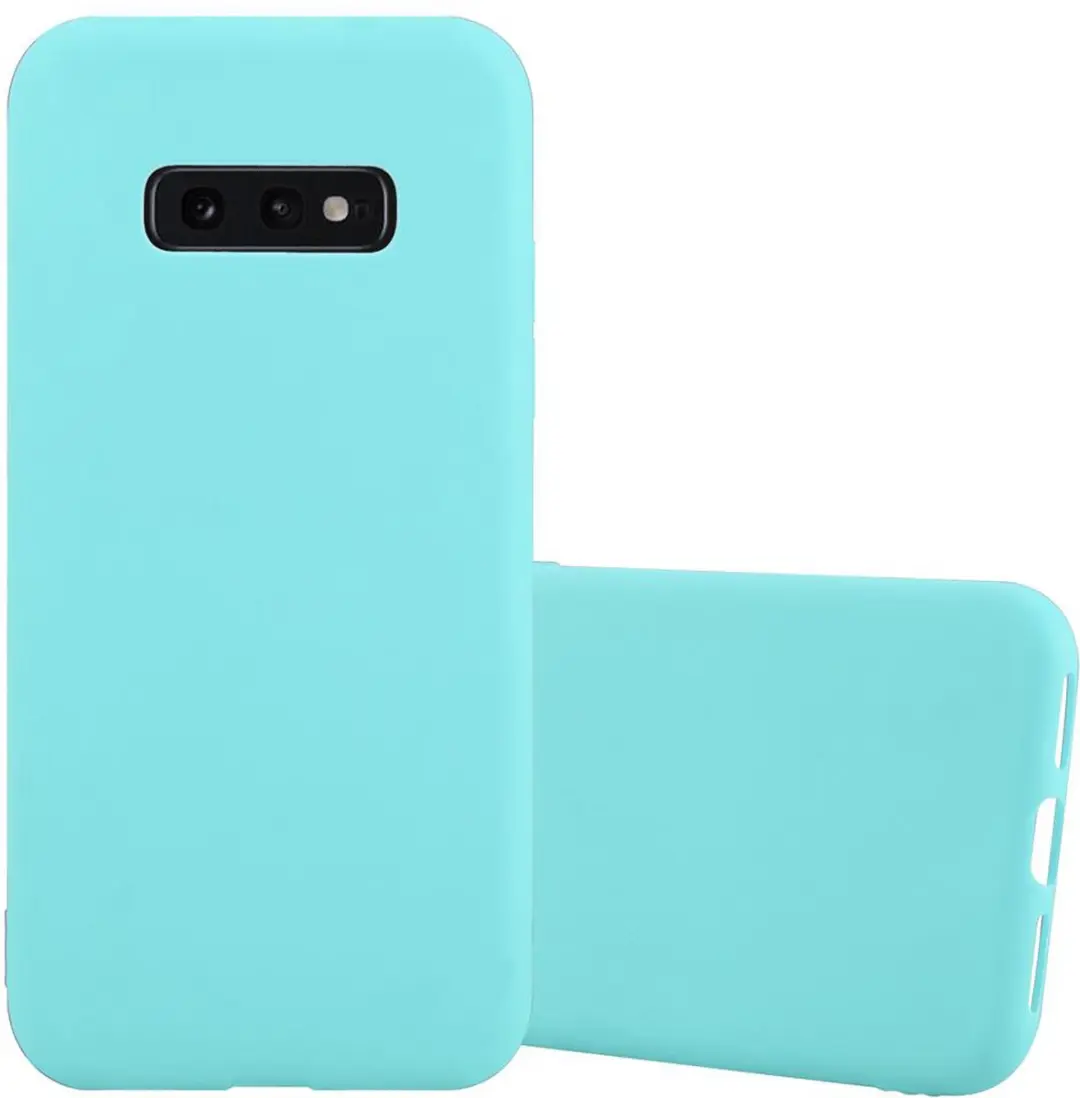 Cadorabo Hoesje geschikt voor Samsung Galaxy S10e in CANDY BLAUW