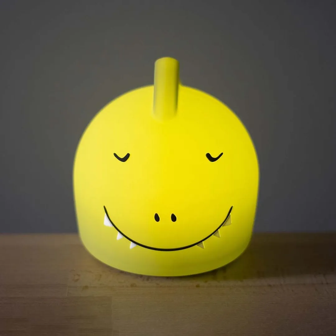Trixie Mr. Dino Nachtlamp Groen - Warm wit licht