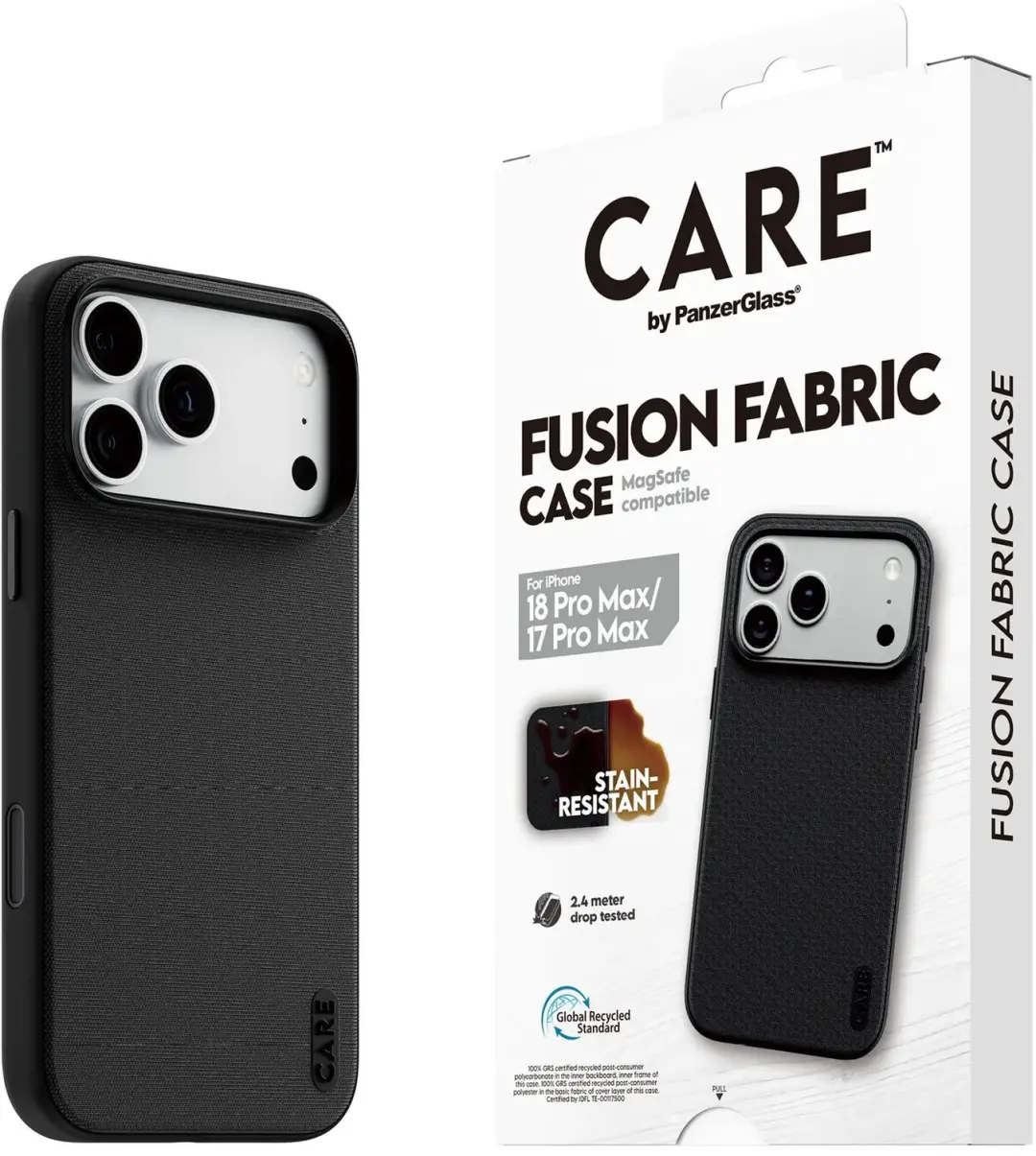 PanzerGlass CARE Flagship Woven Hoesje iPhone 17/18 Pro Max