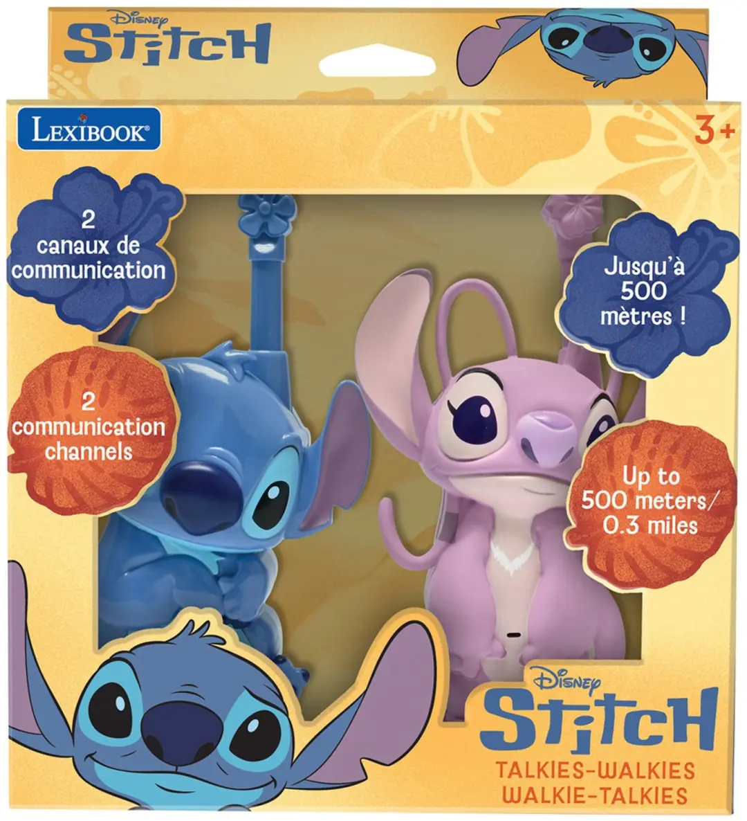 Lexibook 3D Stitch & Angel Walkietalkies - 2 Stuks - afbeelding 6 van 6