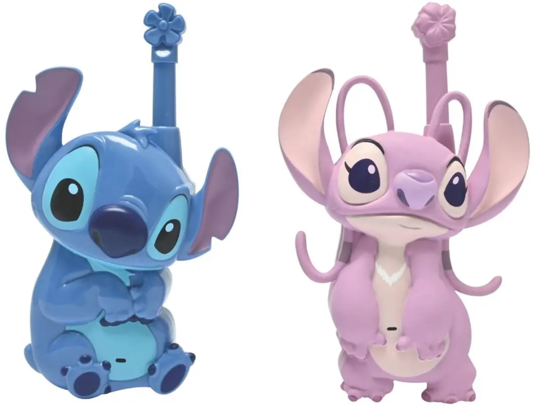 3D Stitch & Angel walkie-talkies
