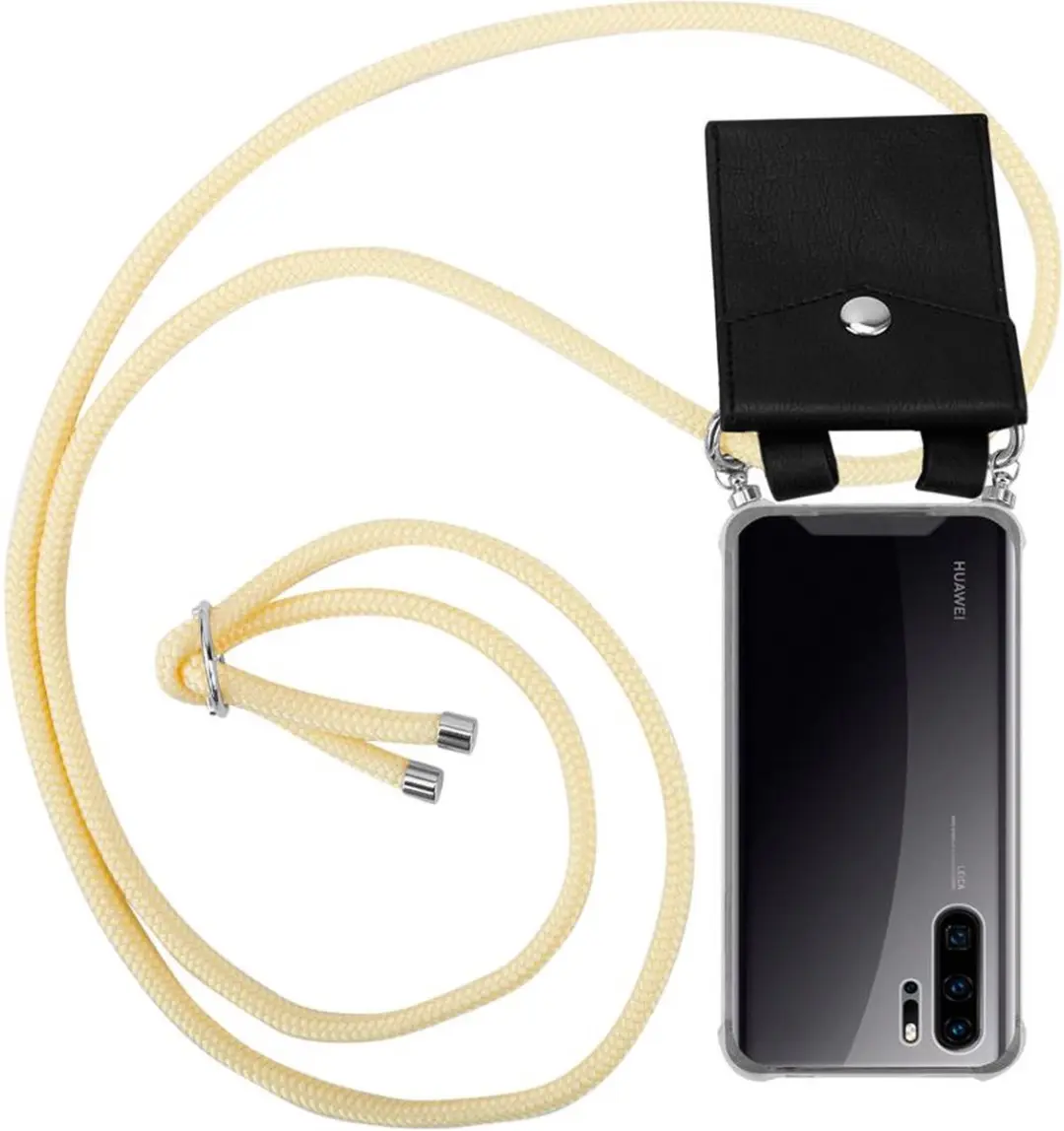 Cadorabo Hoesje geschikt voor Huawei P30 PRO in ROOM BEIGE