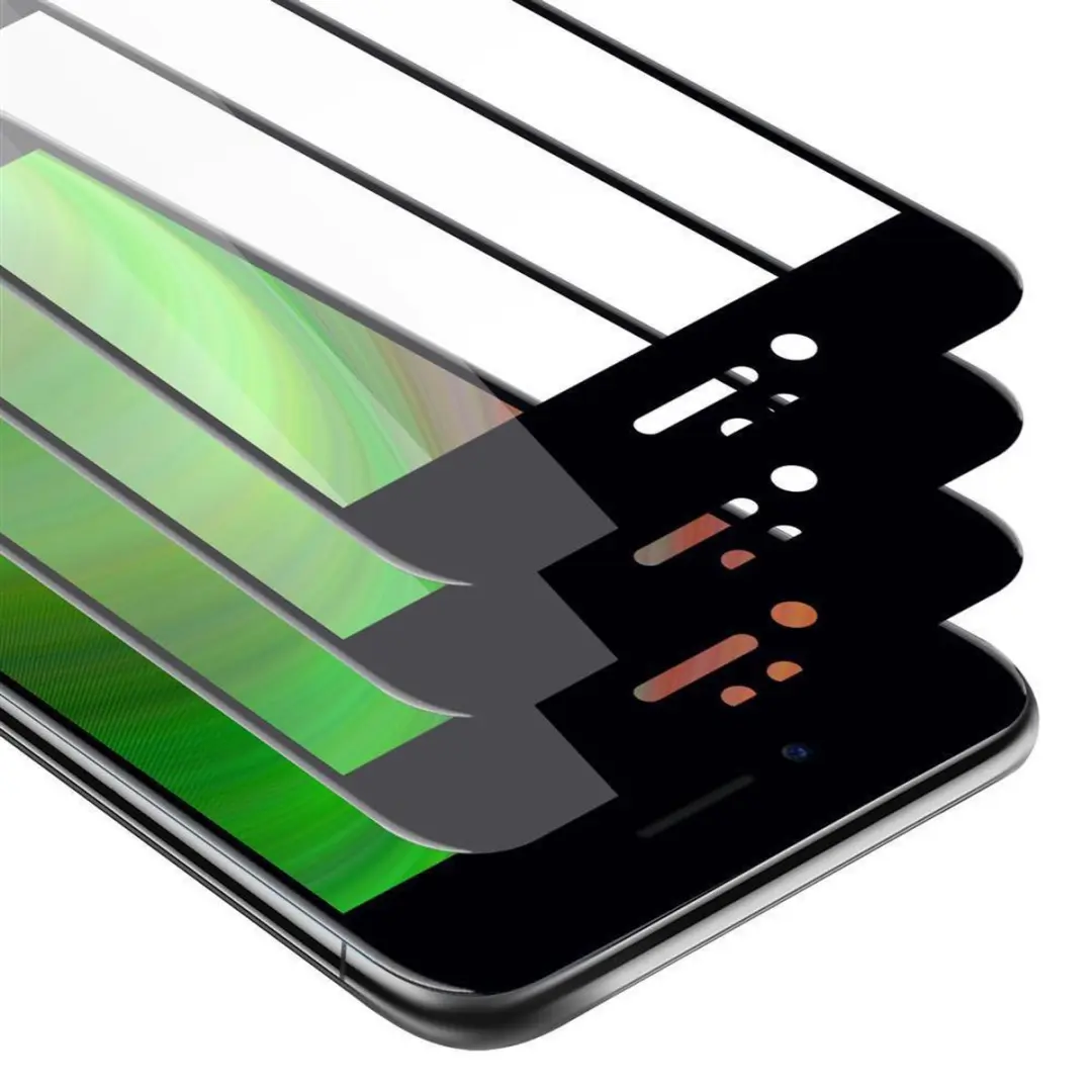 Cadorabo 3x Screenprotector geschikt voor Apple iPhone 7 PLUS / 7S PLUS / 8 PLUS