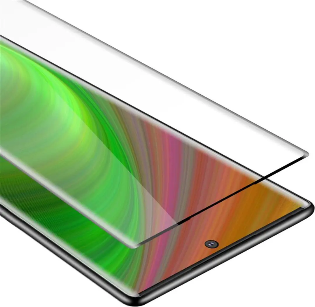 Cadorabo Screenprotector geschikt voor Samsung Galaxy NOTE 10 PLUS Volledig sche