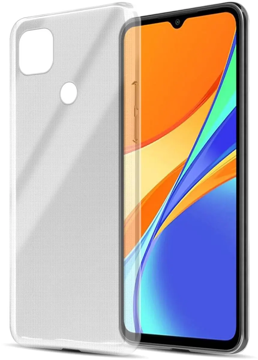 Cadorabo Hoesje geschikt voor Xiaomi RedMi 9C in VOLLEDIG TRANSPARANT