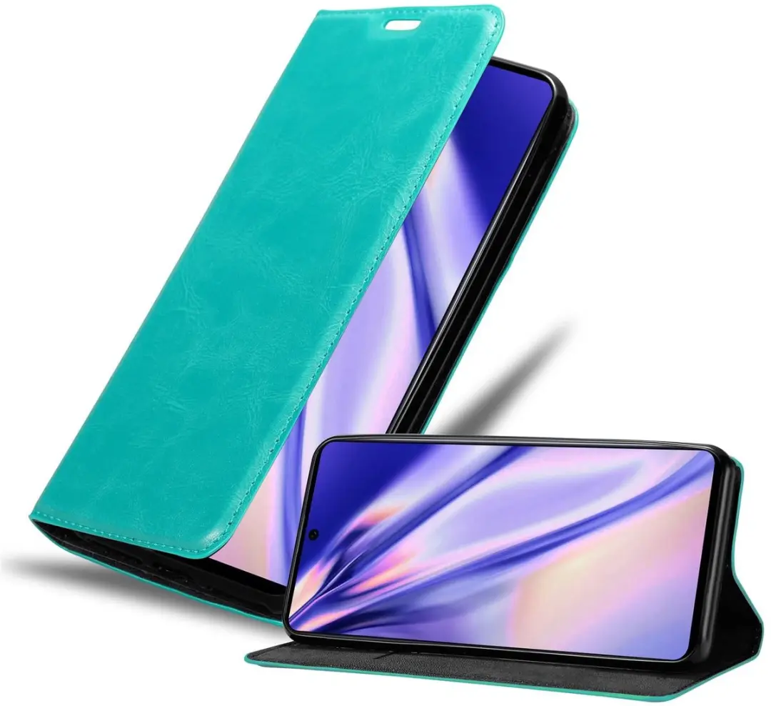 Cadorabo Hoesje geschikt voor Samsung Galaxy A72 4G / 5G in BENZINE TURKOOIS