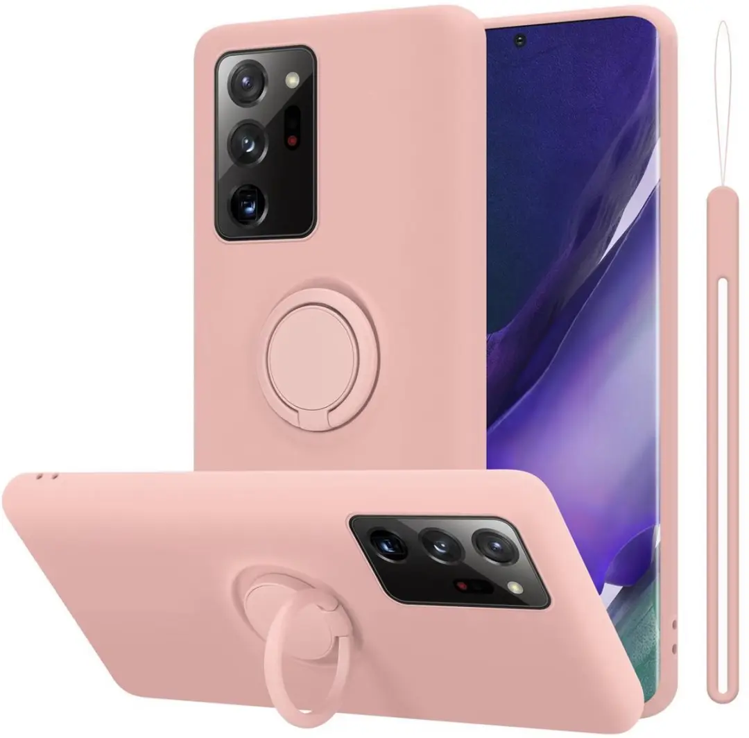 Cadorabo Hoesje geschikt voor Samsung Galaxy NOTE 20 ULTRA in LIQUID ROZE
