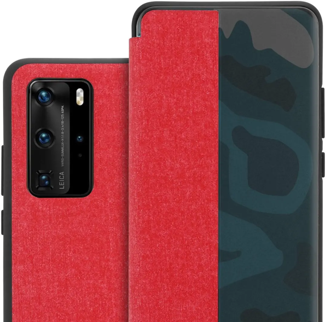 Cadorabo Hoesje geschikt voor Huawei P40 PRO / P40 PRO+ in ROOD