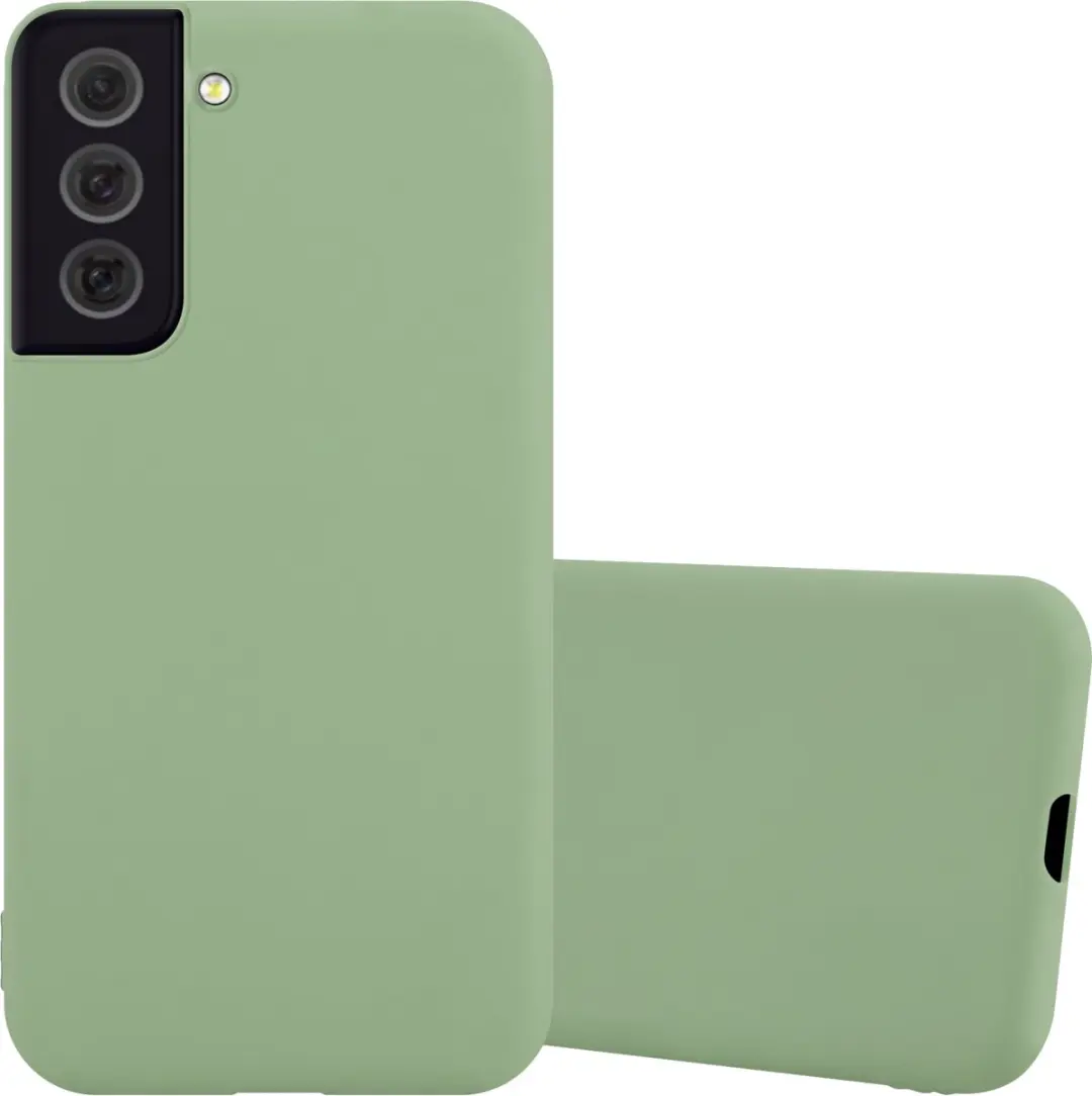 Cadorabo Hoesje geschikt voor Samsung Galaxy S22 in CANDY PASTEL GROEN