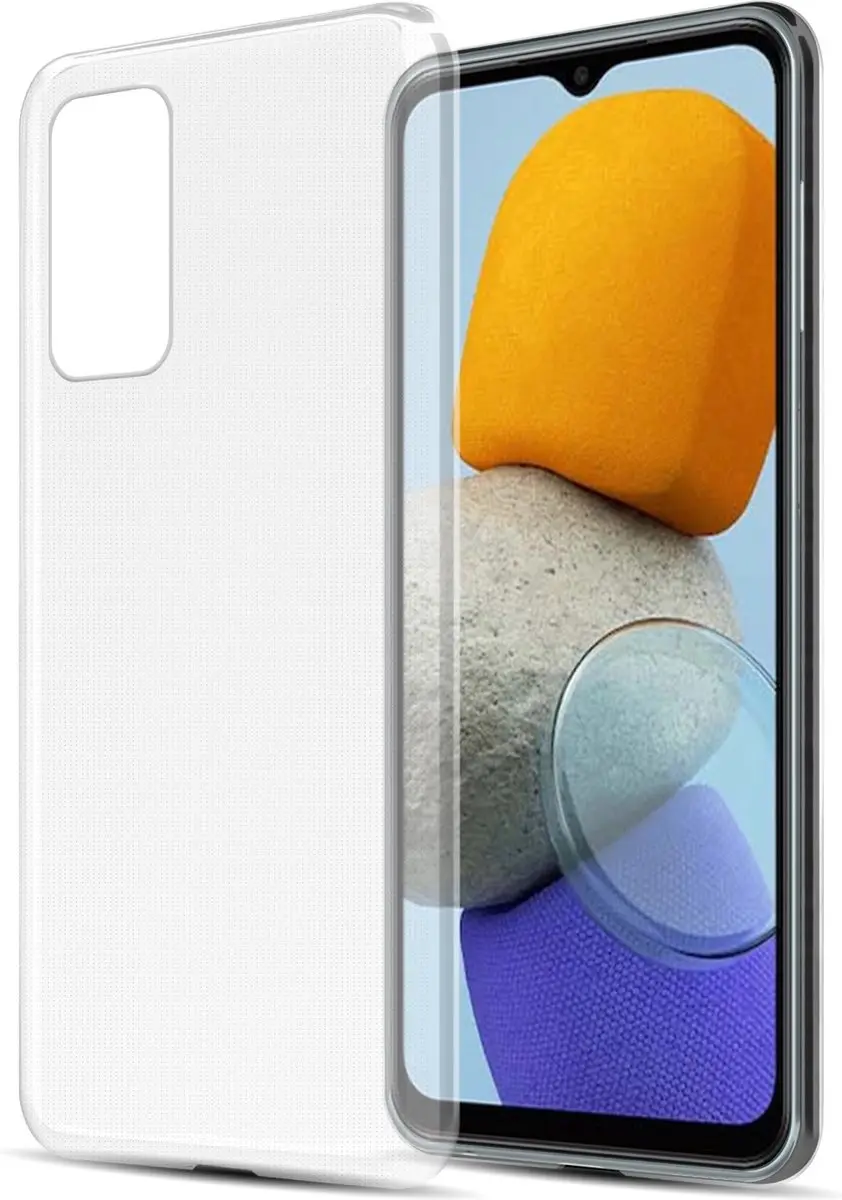 Cadorabo Hoesje geschikt voor Samsung Galaxy M23 5G in VOLLEDIG TRANSPARANT