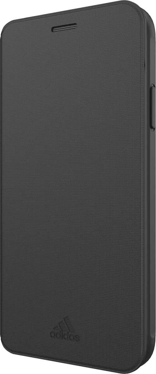 Adidas Folio Grip Case TPU Kunstleer iPhone XR - Zwart - afbeelding 6 van 6