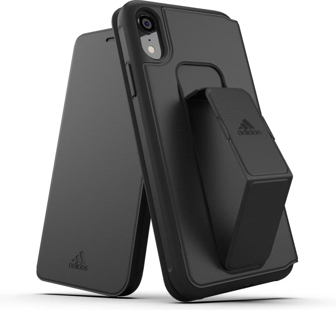 Adidas Folio Grip Case TPU Kunstleer iPhone XR