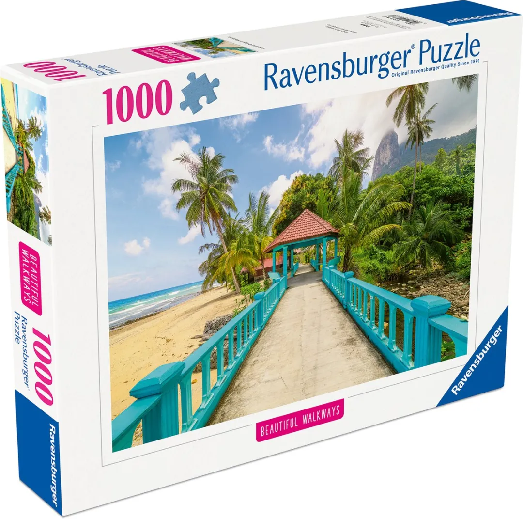 Ravensburger Kleurrijke Brug Maleisië Legpuzzel 1000 Stuks - 120017660