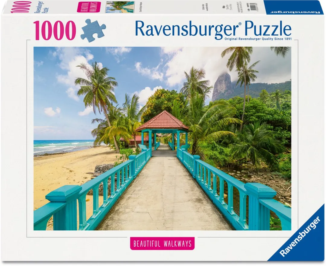 Ravensburger Kleurrijke Brug Maleisië Legpuzzel 1000 Stuks - 120017660