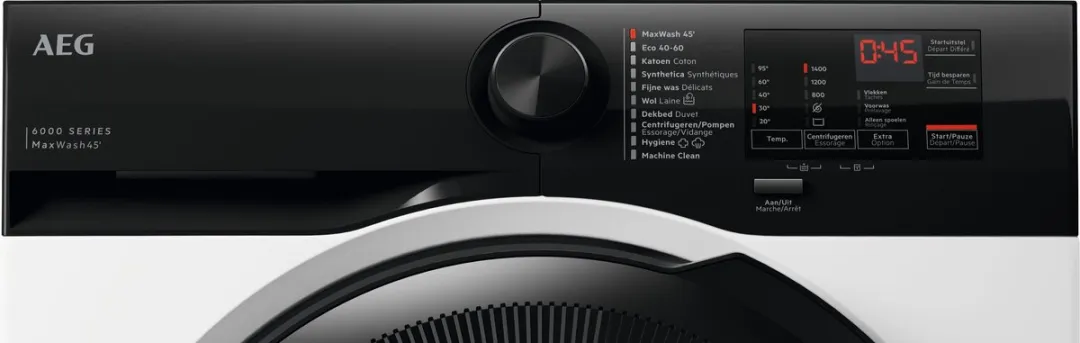 AEG LF6E94BB4 ProSense Wasmachine 9 kg - Wit