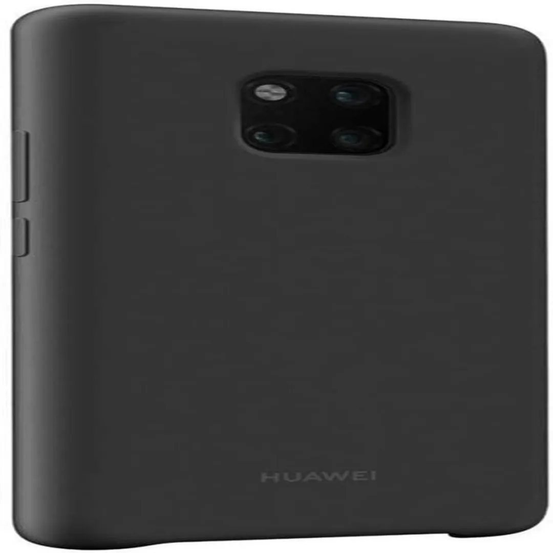 Huawei Mate 20 Pro Silicone Hoesje - Zwart