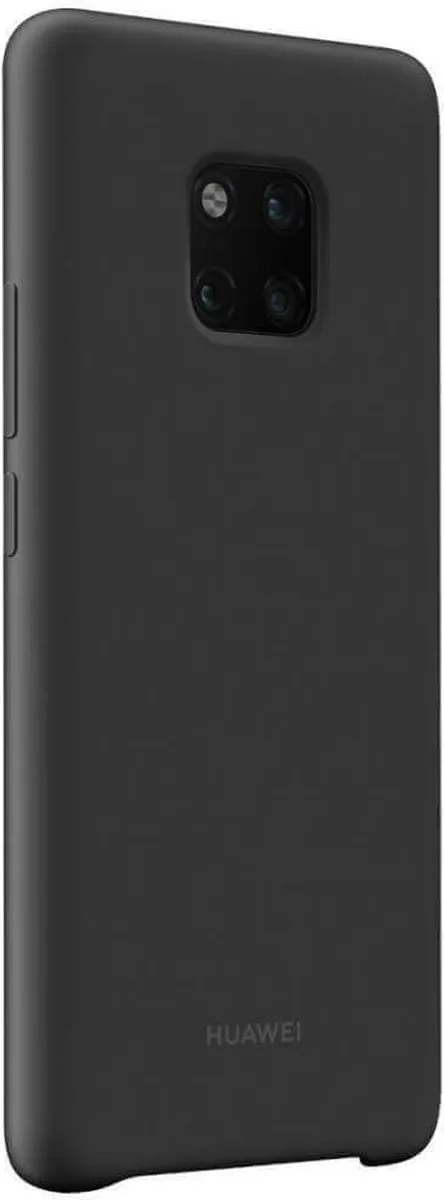 Huawei Mate 20 Pro Silicone Hoesje - Zwart - afbeelding 6 van 6