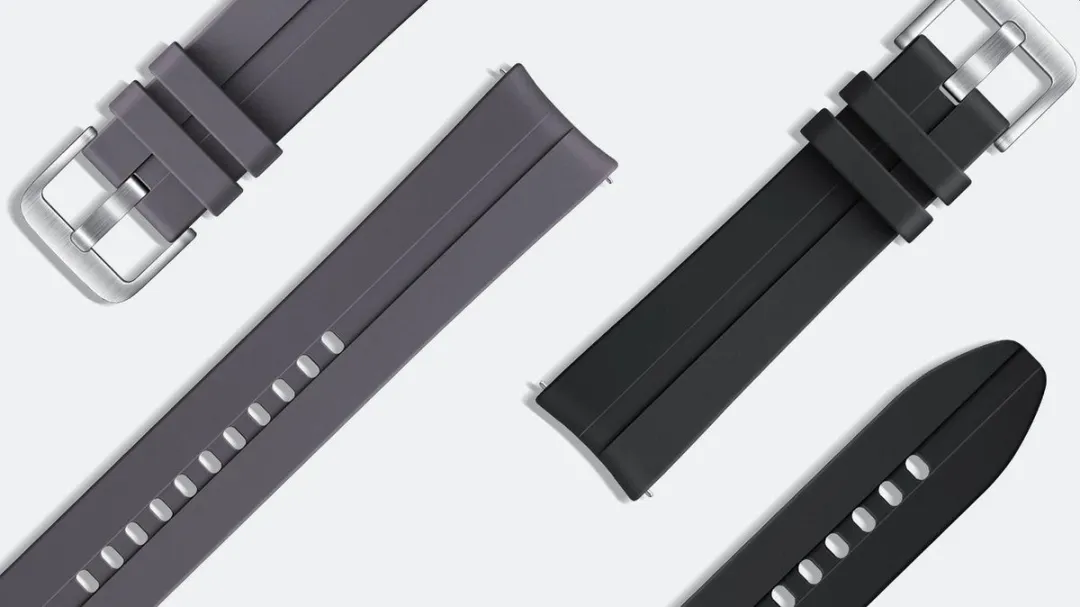 Samsung Galaxy Watch3 45mm Ridge Sportband - Zwart