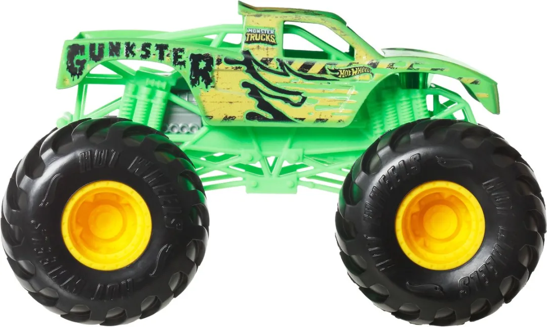 Hot Wheels Monster Trucks GUNKSTER JDR05 - 3 jaar - Meerkleurig