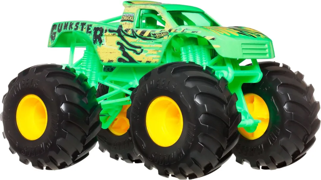Hot Wheels Monster Trucks GUNKSTER JDR05 - 3 jaar - Meerkleurig