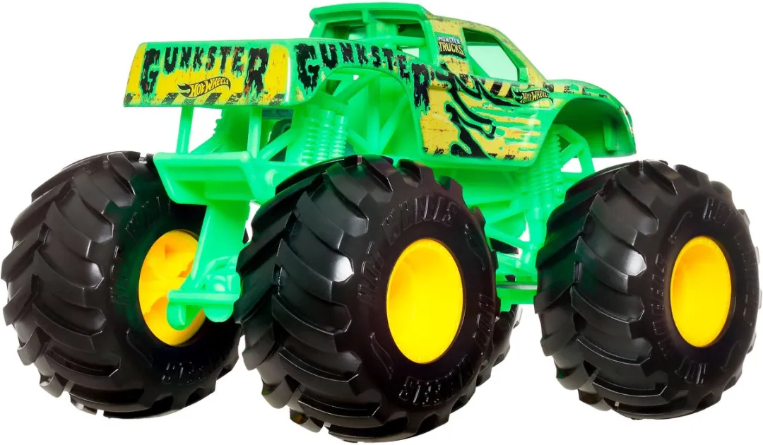 Hot Wheels Monster Trucks GUNKSTER JDR05 - 3 jaar - Meerkleurig - afbeelding 6 van 6