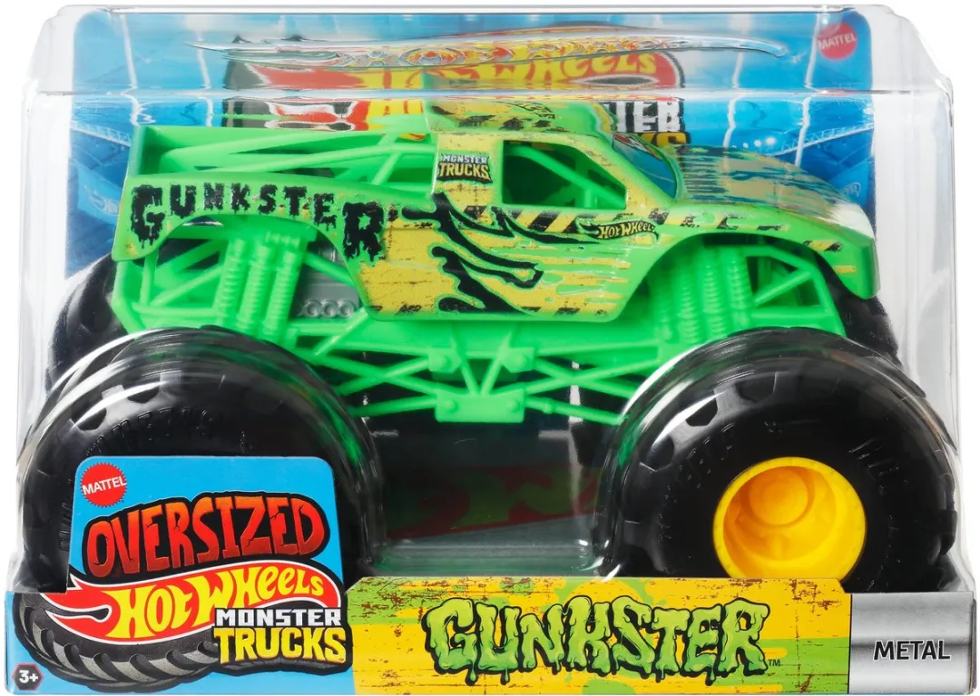 Hot Wheels Monster Trucks GUNKSTER JDR05 - 3 jaar - Meerkleurig