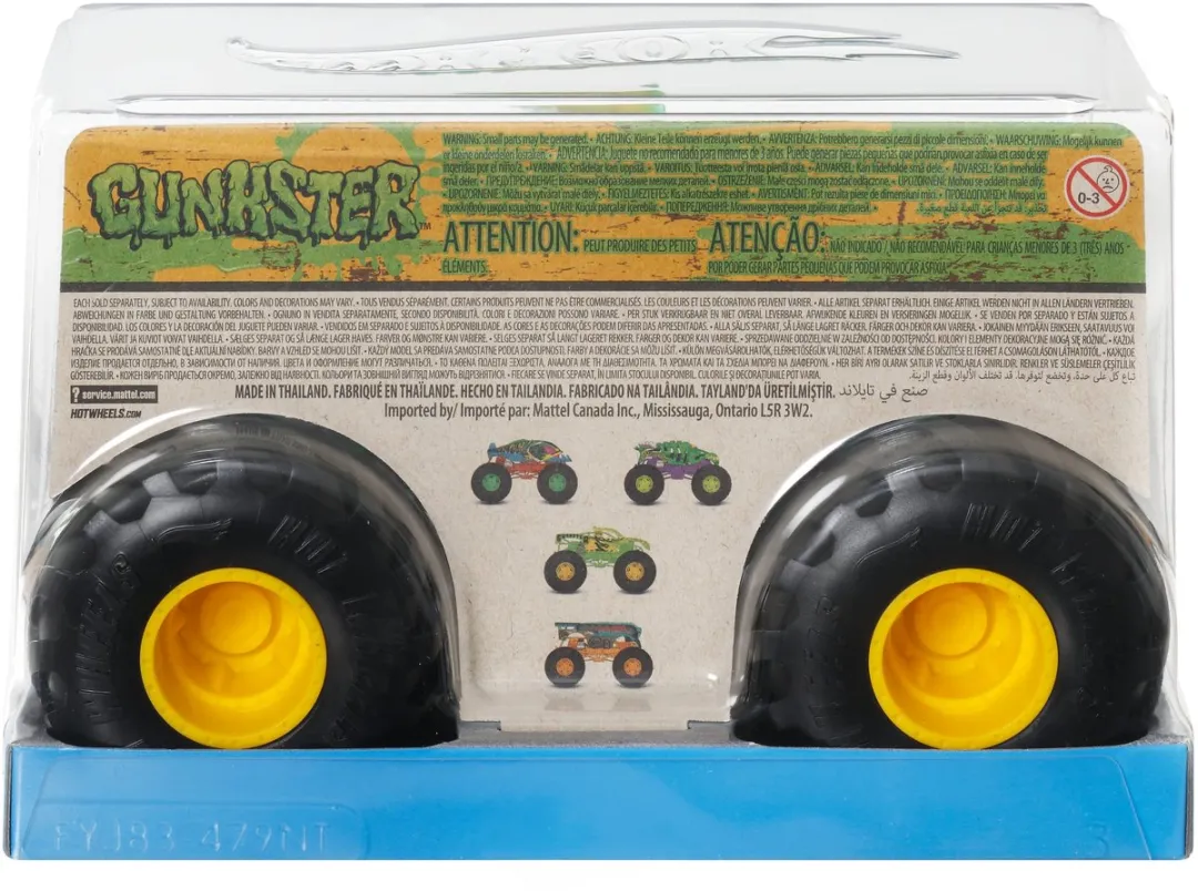 Hot Wheels Monster Trucks GUNKSTER JDR05 - 3 jaar - Meerkleurig