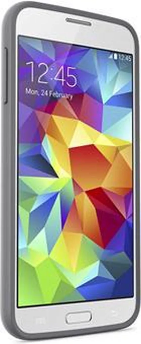 Belkin Grip Vue F8M915B1C00 Hoesje - Samsung Galaxy S5 Grijs
