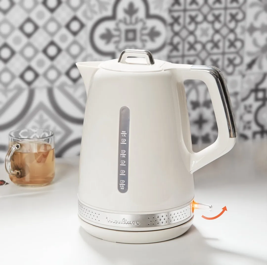 Moulinex BY320A Waterkoker 1,7L - 2400W - Ivoor