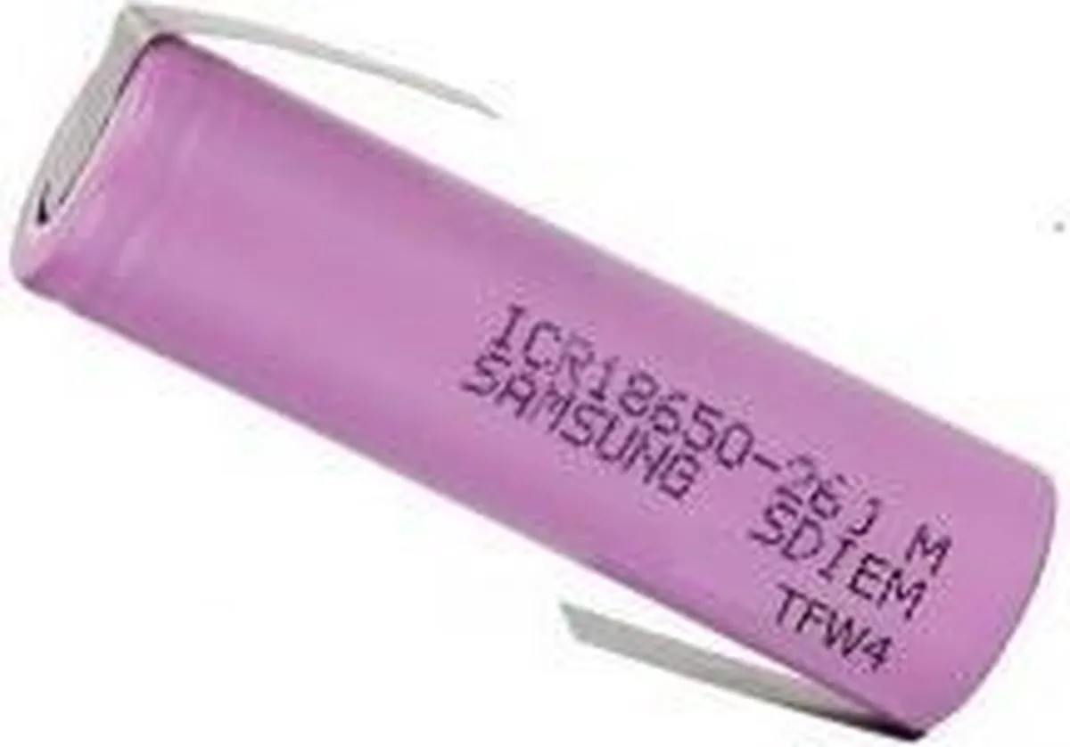 Samsung INR18650-30Q Accu 3000mAh - 8 Stuks - Z-Soldeerlippen