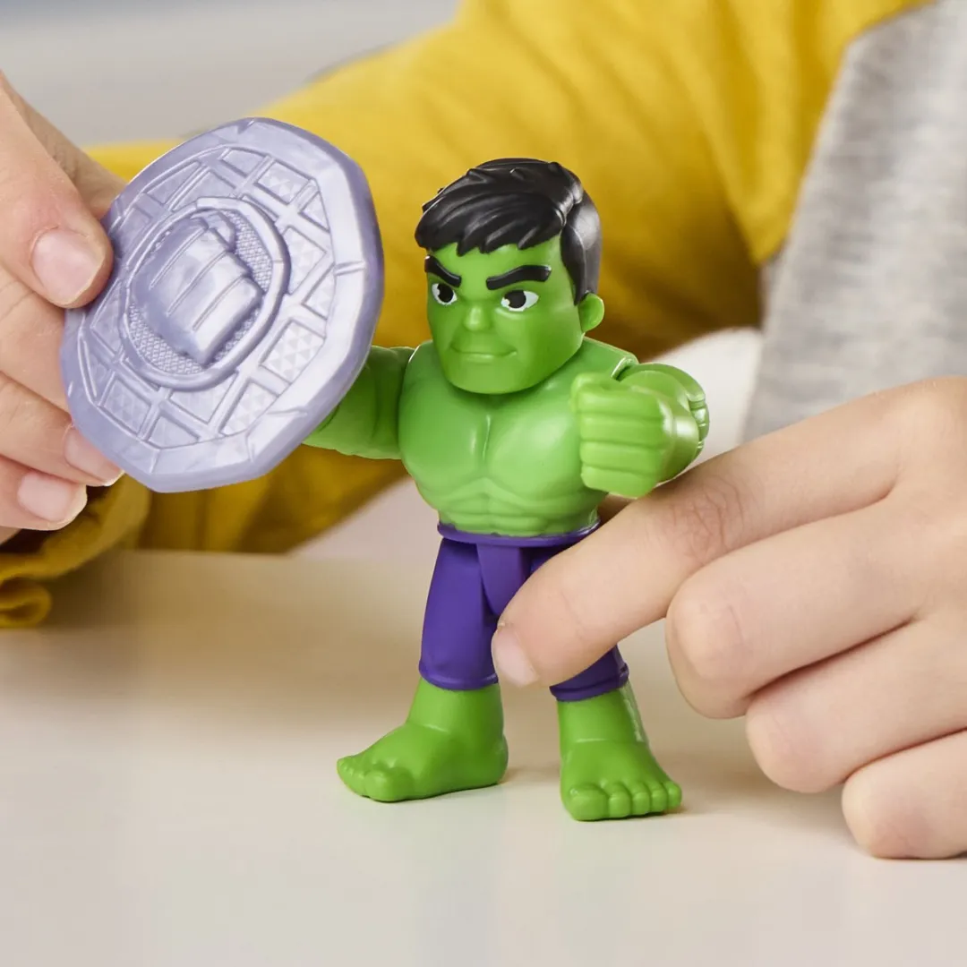 Marvel Spidey and His Amazing Friends Hulk Actiefiguur 23cm - Multi