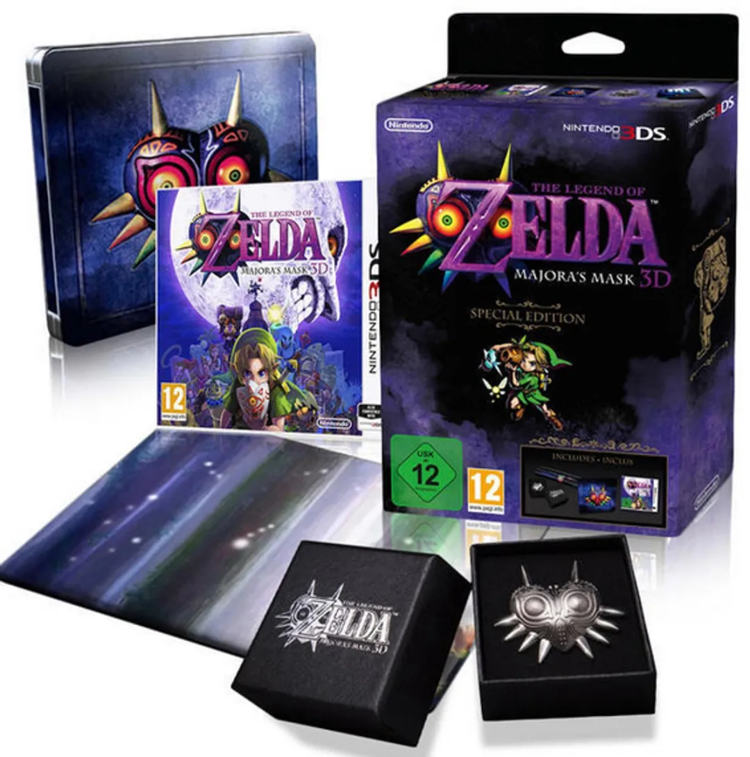 Nintendo The Legend of Zelda Majora's Mask 3D Limited Edition 2DS/3DS