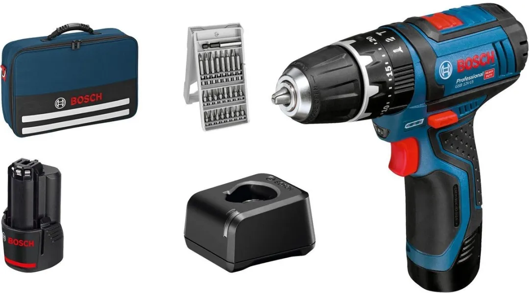 Bosch Professional GSB 12V-15 Accu-klopboormachine