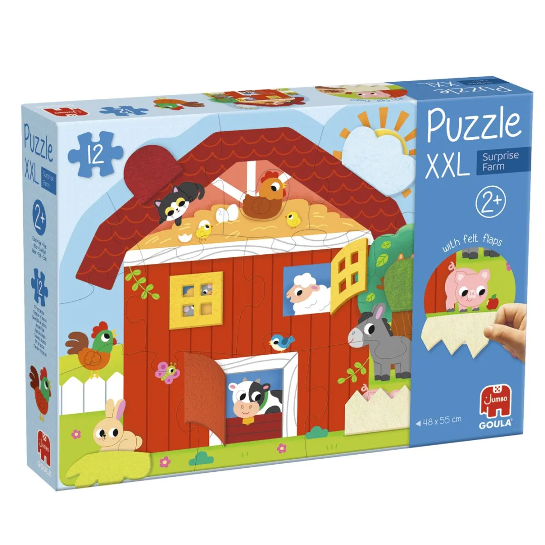 Jumbo Goula Puzzel XXL Surprise Farm