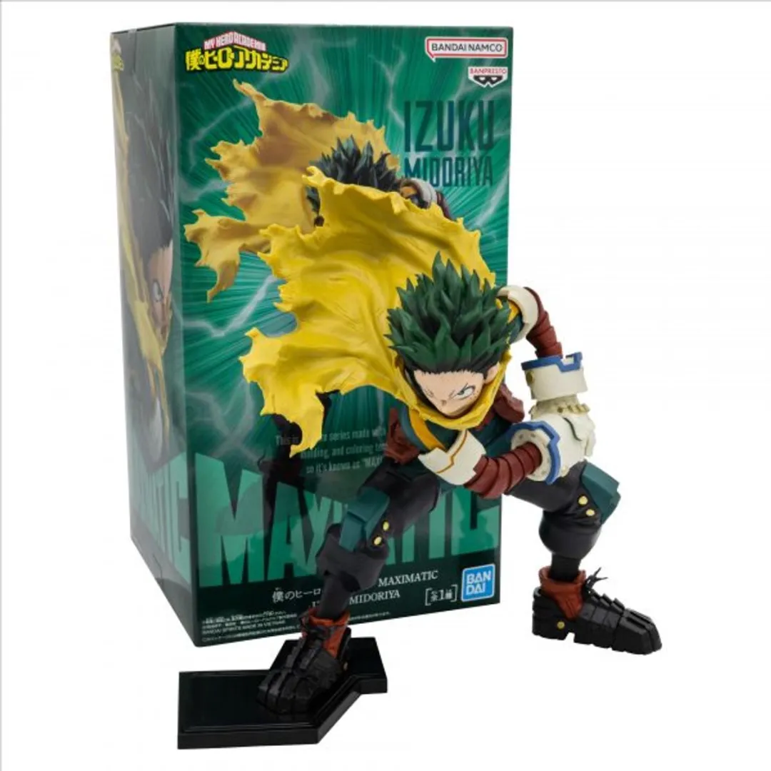 Bandai My Hero Academia Maximatic Izuku Midoriya BP29195P - Multicolor