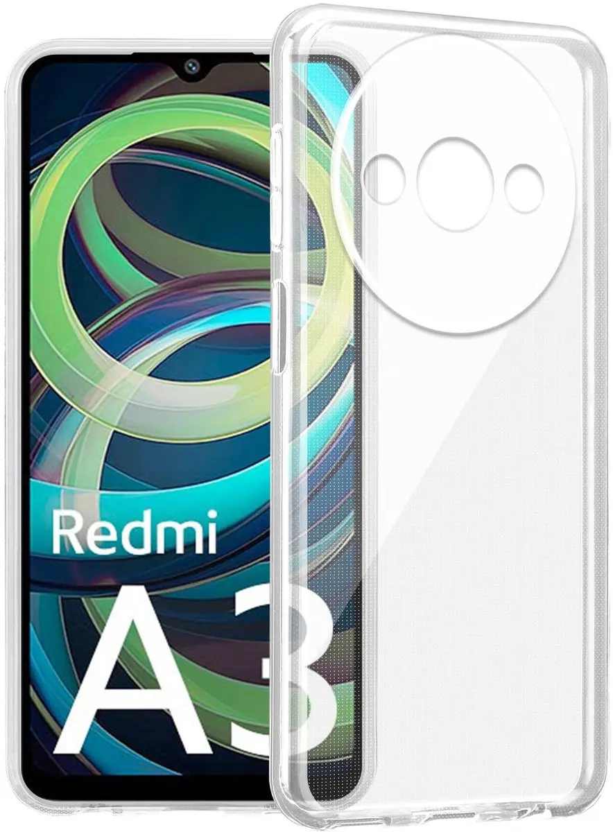 Cadorabo Hoesje geschikt voor Xiaomi RedMi A3 / A3X / Poco C51 in VOLLEDIG TRANS