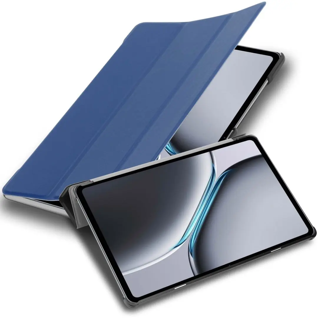 Cadorabo Tablet Hoesje geschikt voor OnePlus Pad 2 in Jersey donkerblauw