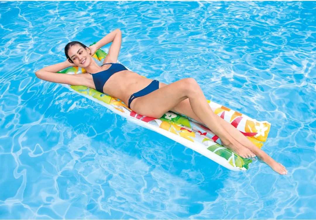 Intex 0774057 Luchtbed - 183x69cm - Lichtgrijs