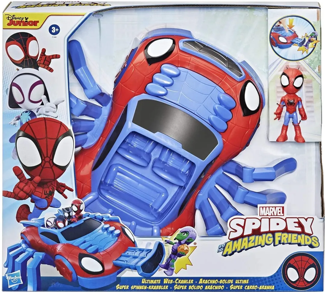 Marvel Spiderman Amazing Friends Web Crawler Blauw