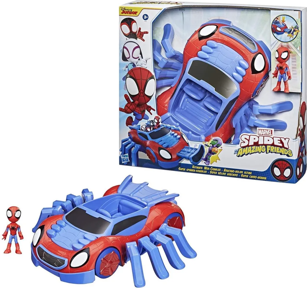 Marvel Spiderman Amazing Friends Web Crawler Blauw
