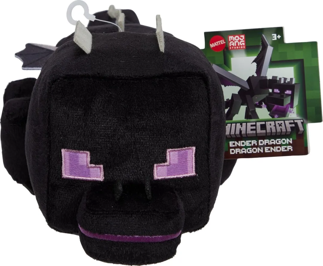 Mattel Minecraft Ender Dragon Knuffelfiguur 20cm - Multi