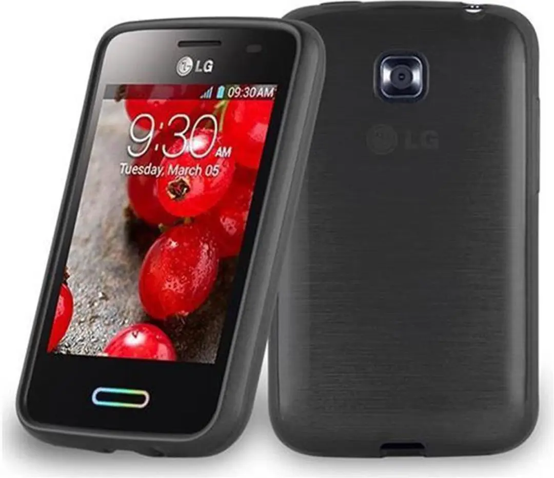 Cadorabo Hoesje geschikt voor LG L3 II (2. SIM) in ZWART