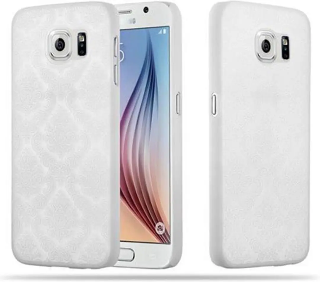 Cadorabo Hoesje geschikt voor Samsung Galaxy S6 in WIT