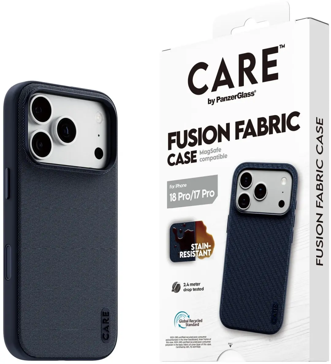 PanzerGlass Fusion Fabric Hoesje iPhone 18 Pro