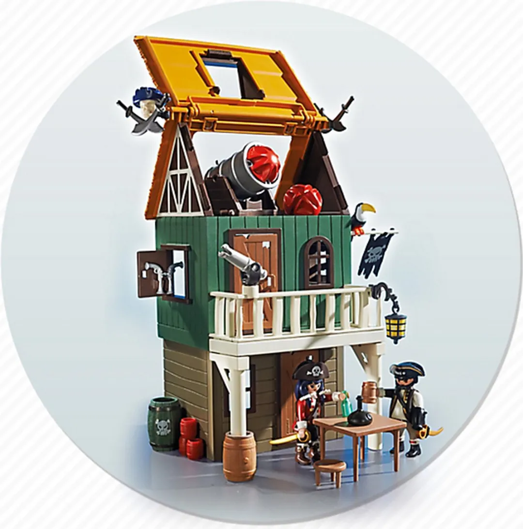 Playmobil Geheime Piratenvesting 4796 - Bruin