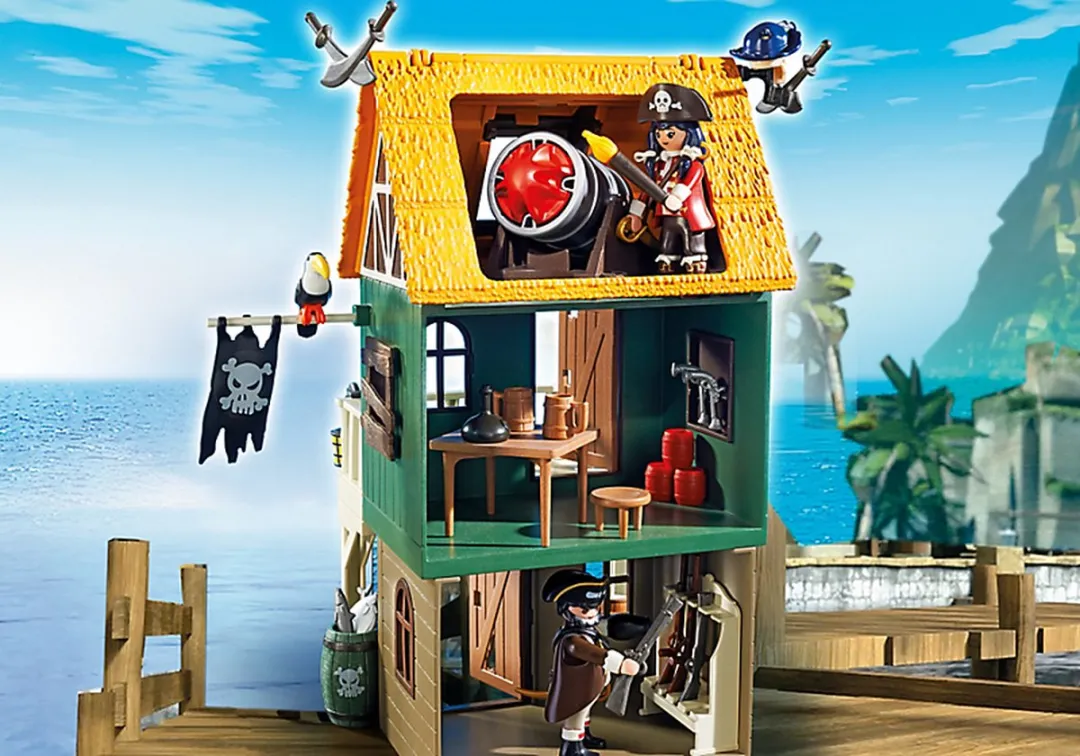 Playmobil Geheime Piratenvesting 4796 - Bruin