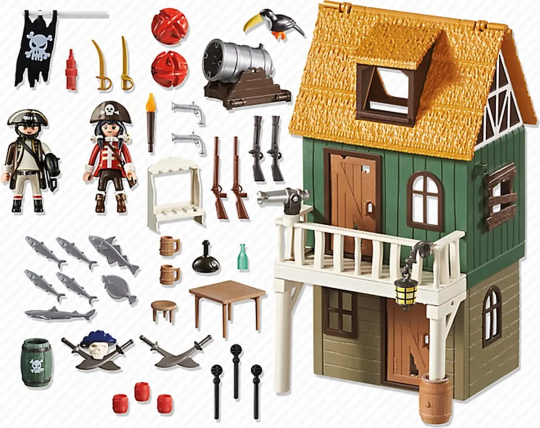 Playmobil Geheime Piratenvesting 4796 - Bruin